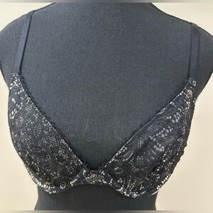 Victoriaβs Secret Black Lace Bra